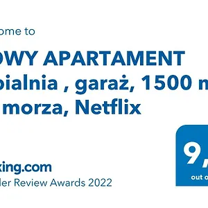 Apartament Nowy Sypialnia , Garaż, 1500 M Od Morza, Netflix, Gdańsk